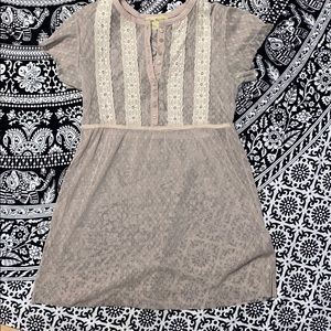 free people lace top